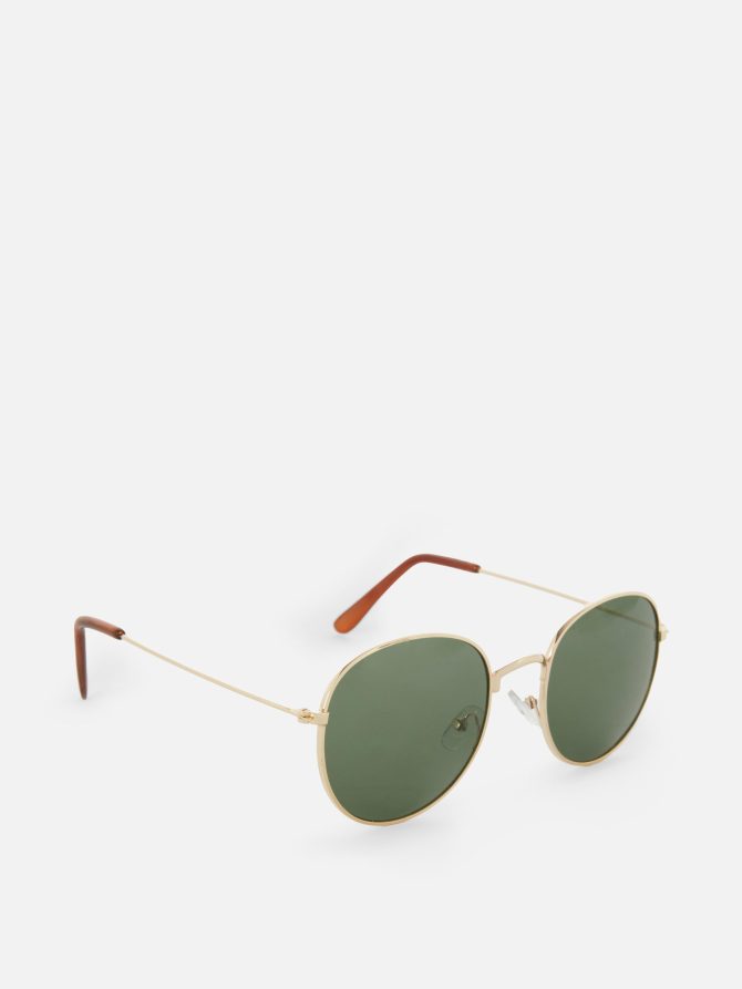 Tinted Round Frame Sunglasses - Image 2