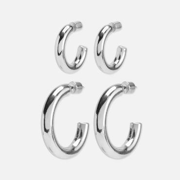 2-Pack The Edit Hoop Earrings