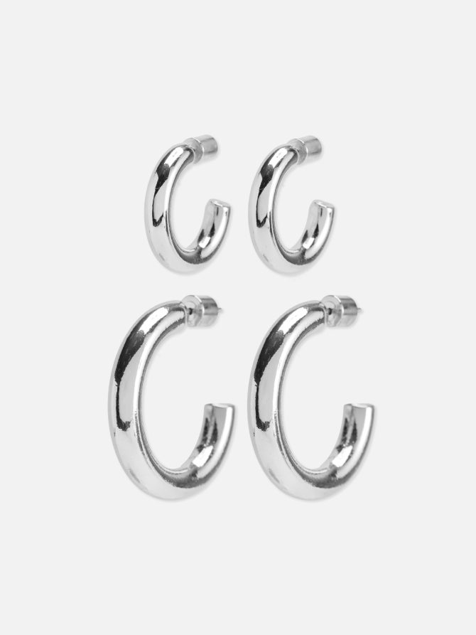 2-Pack The Edit Hoop Earrings