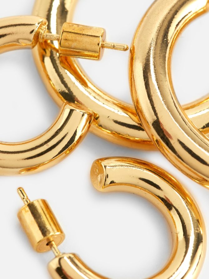 2-Pack The Edit Hoop Earrings - Image 2