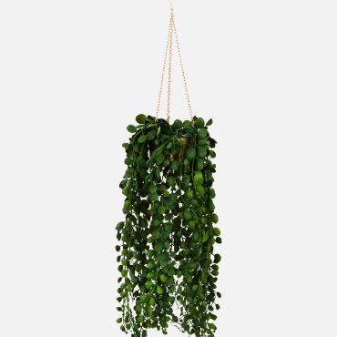 Hanging Faux Plant In Planter