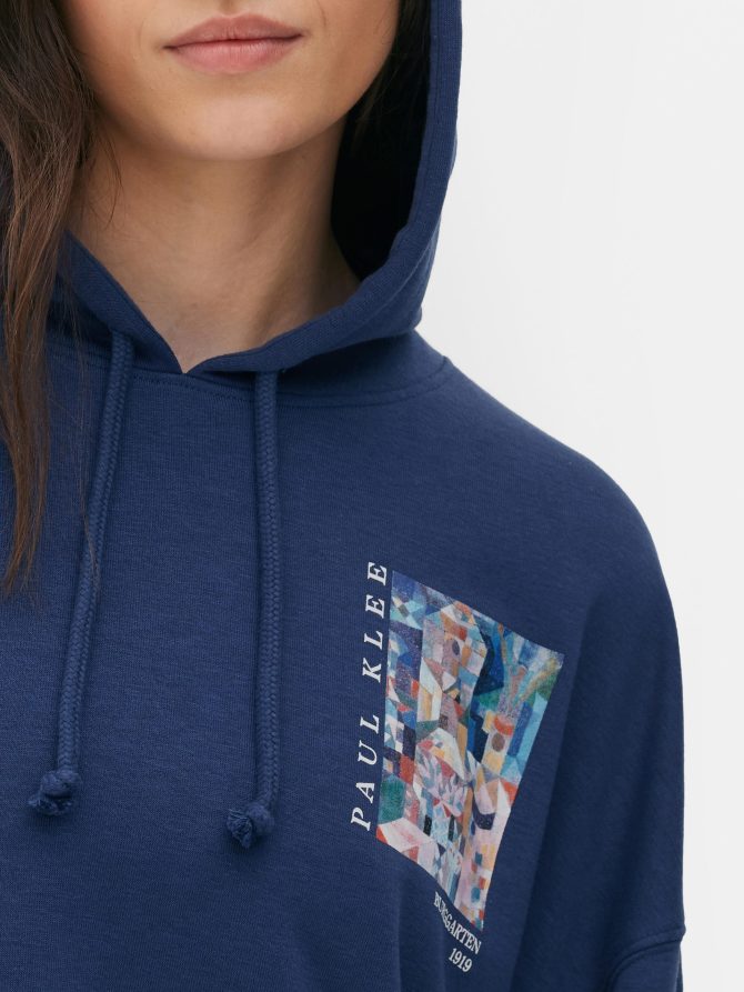 Paul Klee Oversized Graphic Hoodie - Image 3