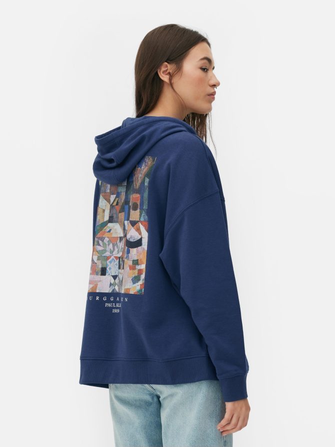 Paul Klee Oversized Graphic Hoodie - Image 4