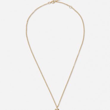 The Edit Initial Pendant Necklace