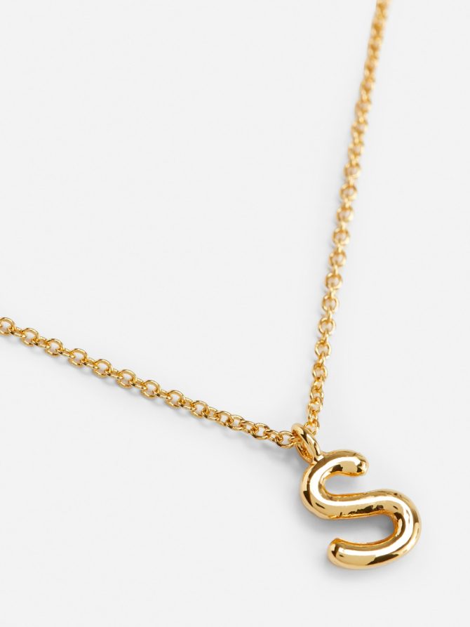 The Edit Initial Pendant Necklace - Image 2