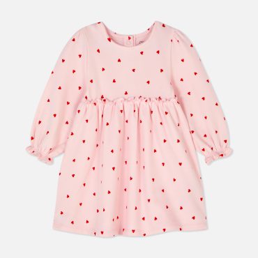 Heart Long Sleeve Dress