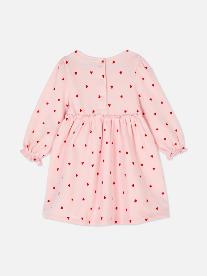 Heart Long Sleeve Dress - Image 2
