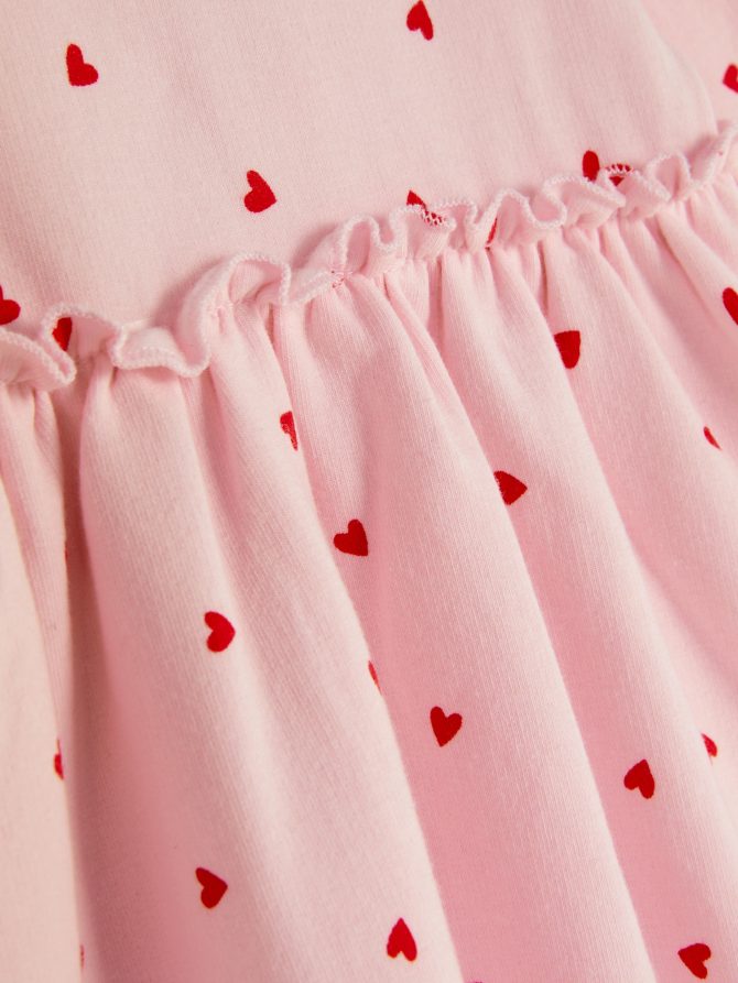Heart Long Sleeve Dress - Image 3