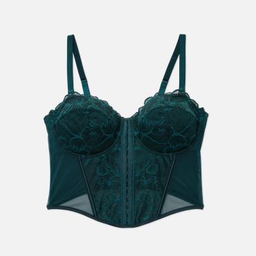Mesh and Lace Cupped Corset