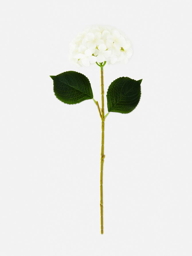 Single Stem Faux Hydrangea