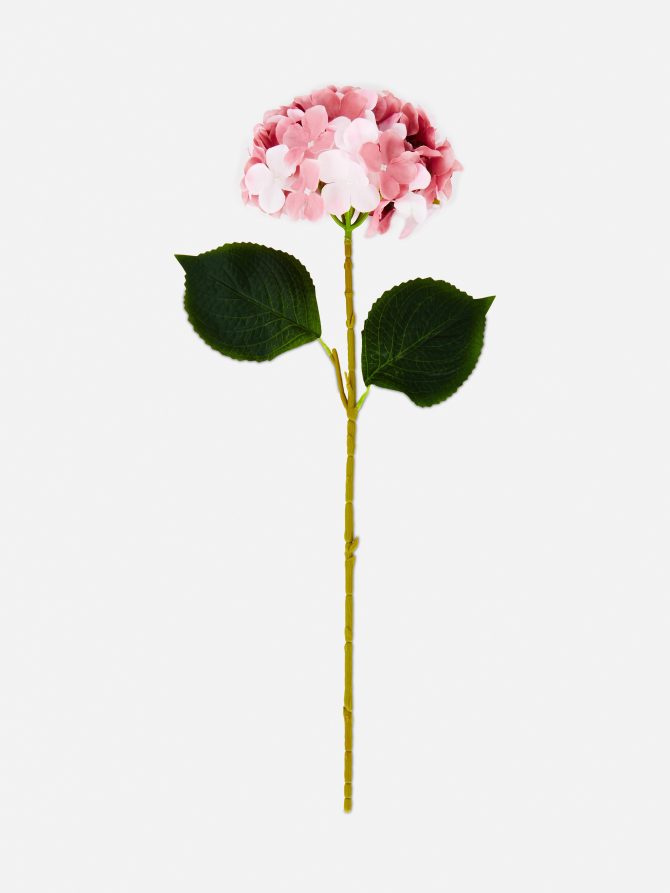 Single Stem Faux Hydrangea