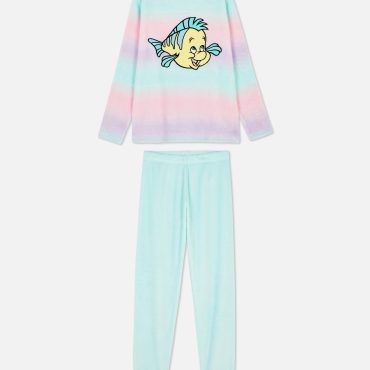 Disney’s The Little Mermaid Flounder Fleece Pajamas