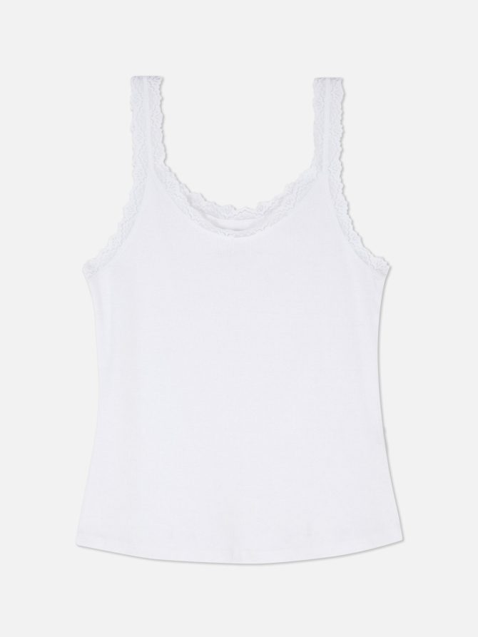 Lace Trim Sleepwear Tank