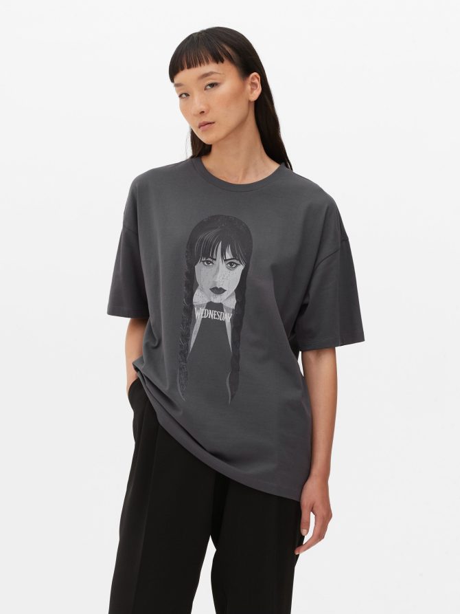 Wednesday Addams Graphic T-Shirt - Image 2