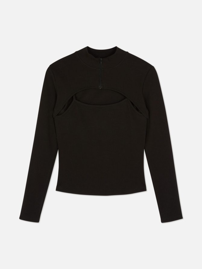 2-In-1 Zip Shrug and Tank - Image 5