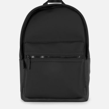 Rubberized Zip Backpack