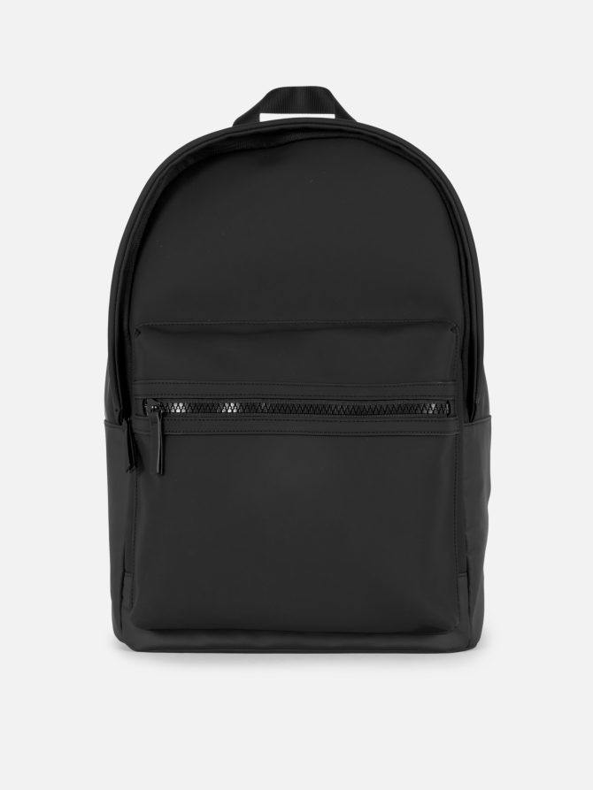 Rubberized Zip Backpack