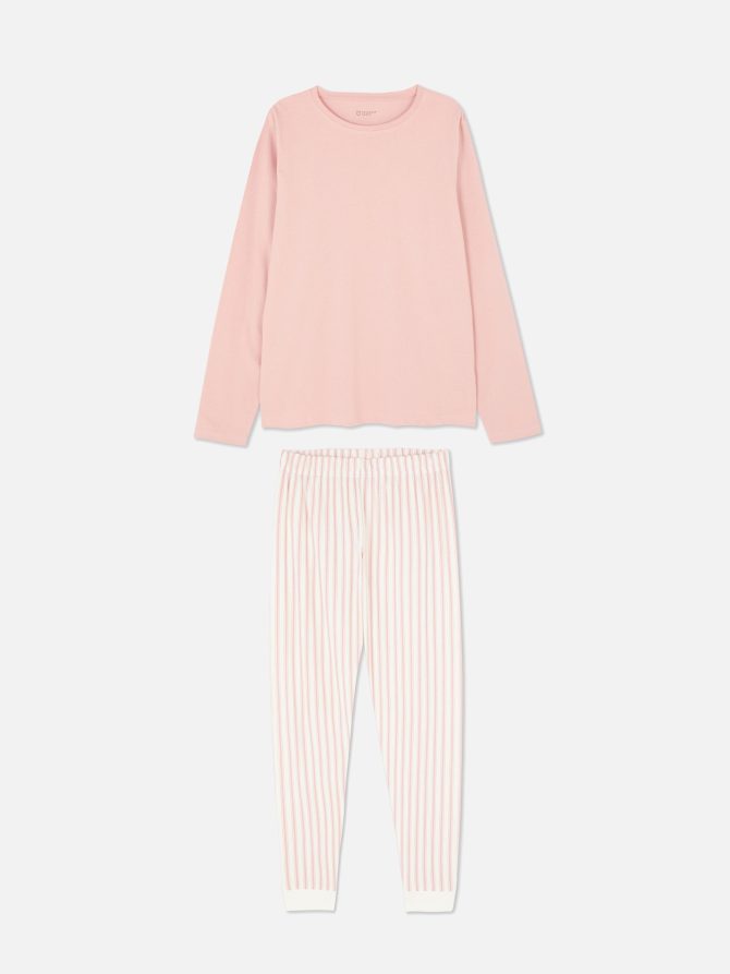 Cotton Long Sleeve Pajamas