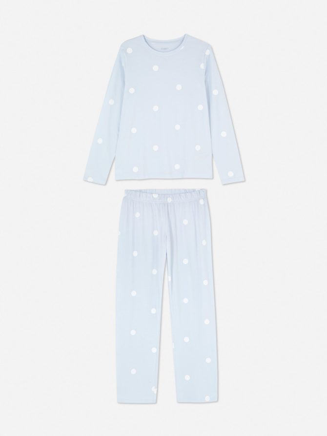 Cotton Long Sleeve Pajamas