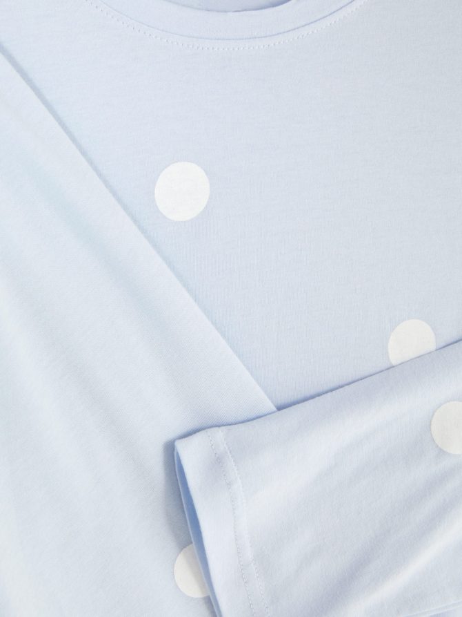 Cotton Long Sleeve Pajamas - Image 2
