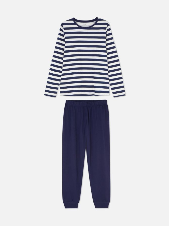 Cotton Long Sleeve Pajamas