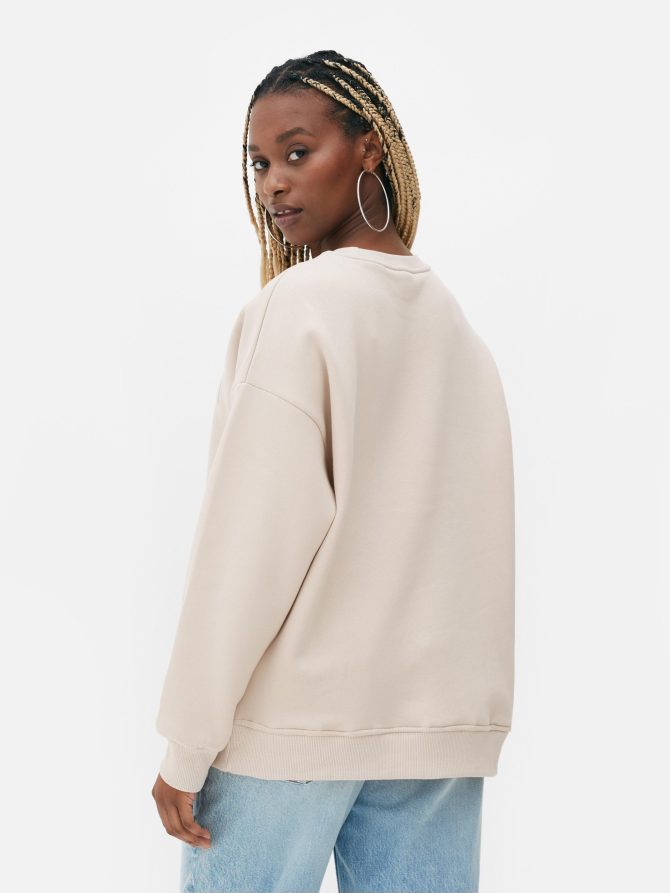 Rose Print Sweatshirt - Image 4