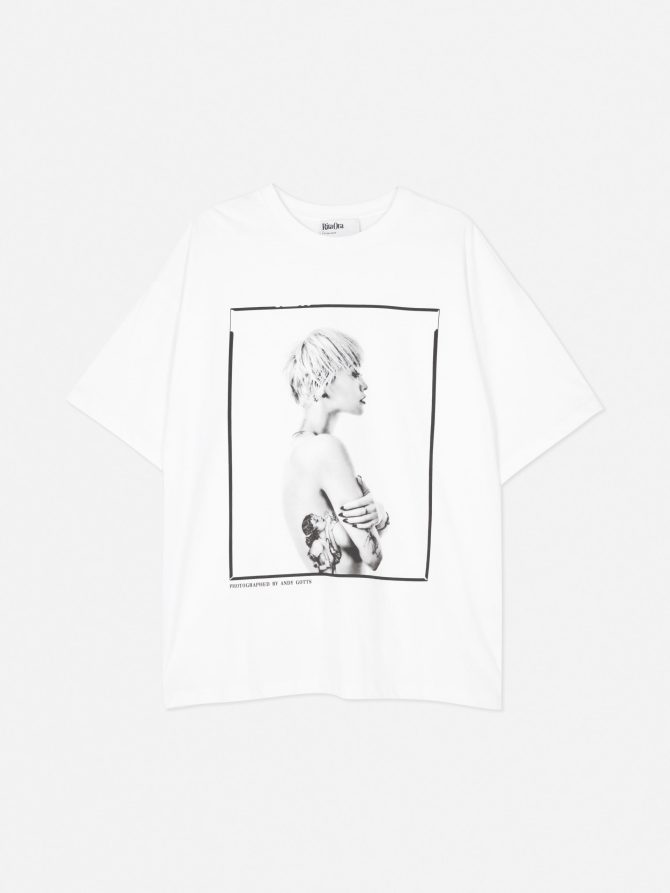 Rita Ora Oversized Print T-Shirt - Image 4
