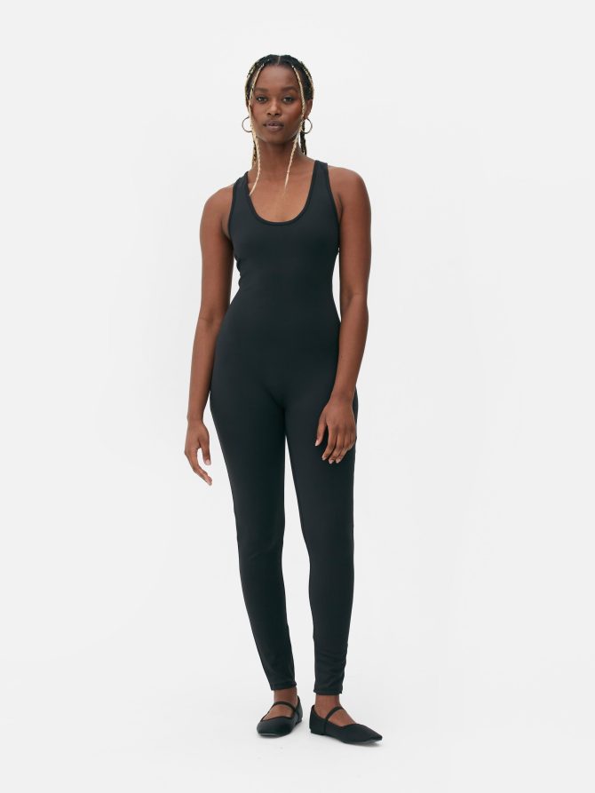 Scoop Neck Unitard - Image 2