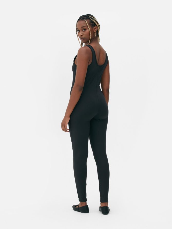 Scoop Neck Unitard - Image 4