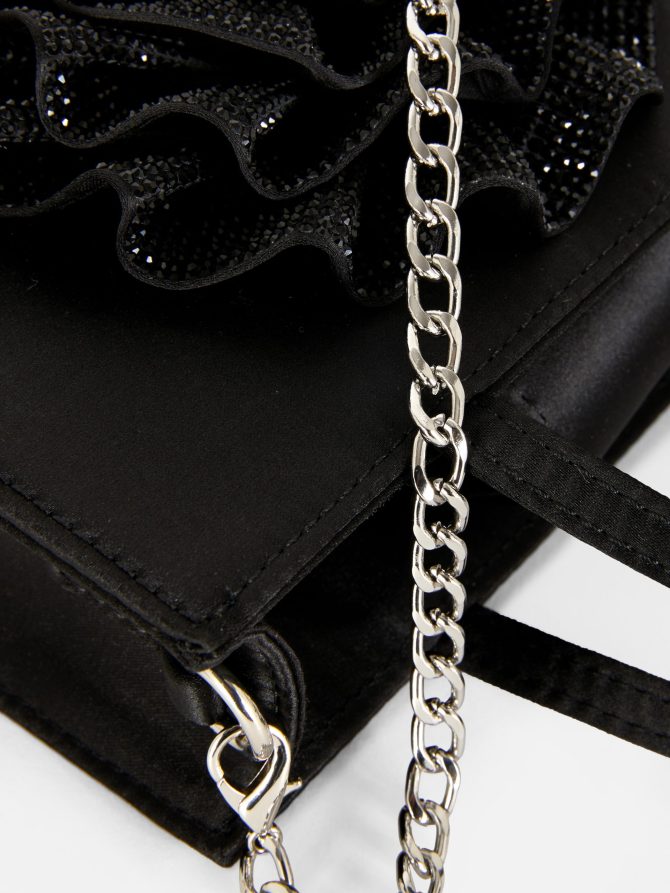 Rita Ora Satin Flower Mini Tote - Image 3