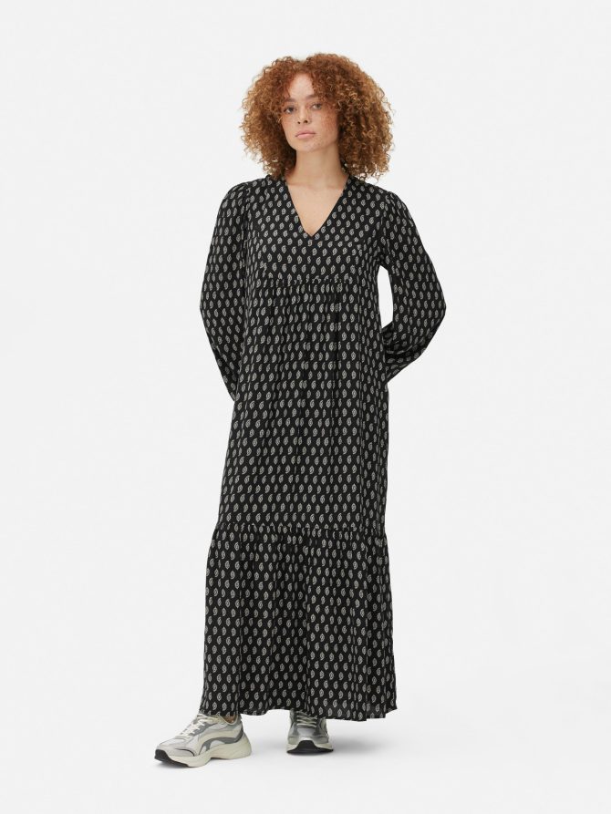 Long Sleeve Maxi Dress - Image 2