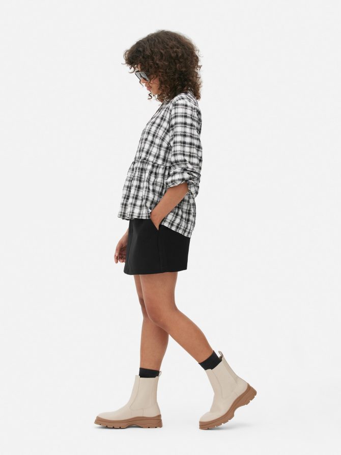 Check Blouse