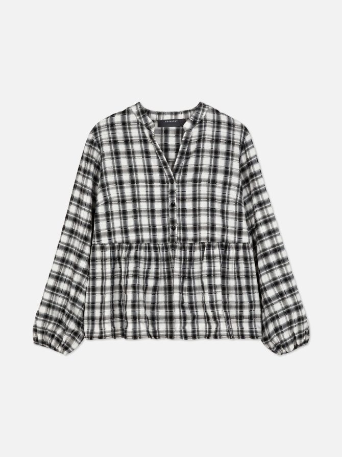 Check Blouse - Image 5