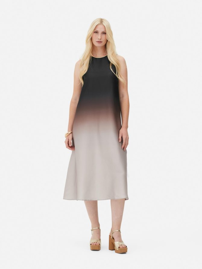 Ombré Midi Dress