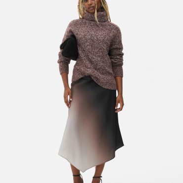Ombré Midi Skirt