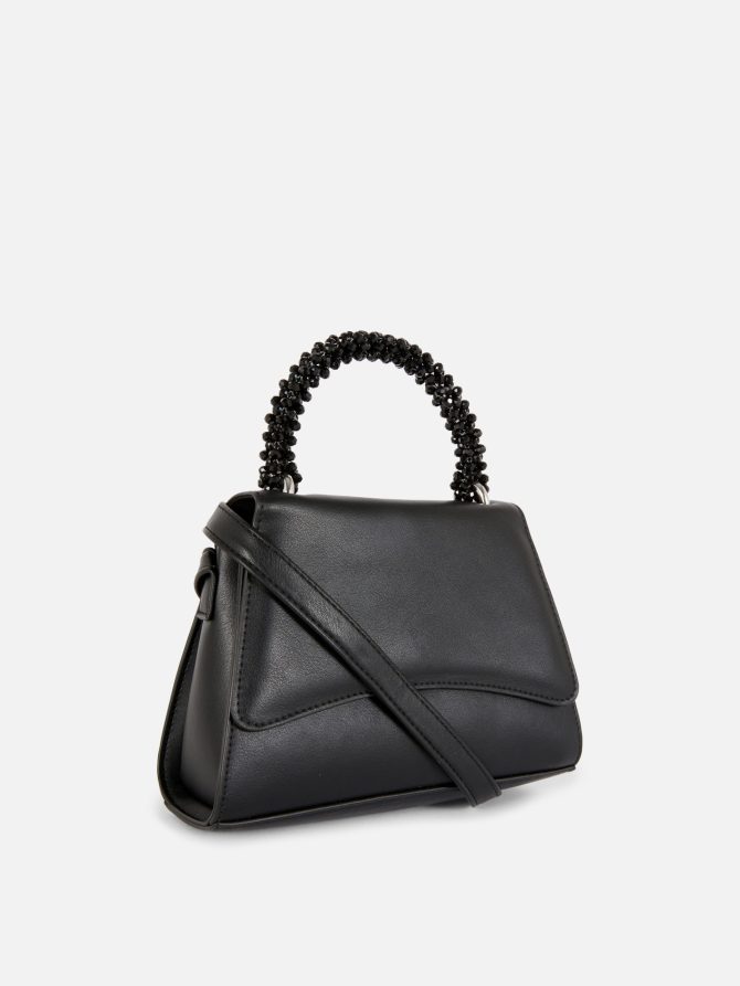 Beaded Handle Crossbody Bag - Image 2