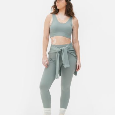 Gray Seamfree Sports Bra