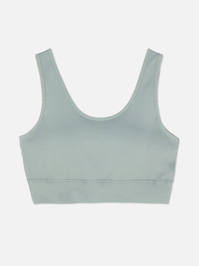 Gray Seamfree Sports Bra - Image 5