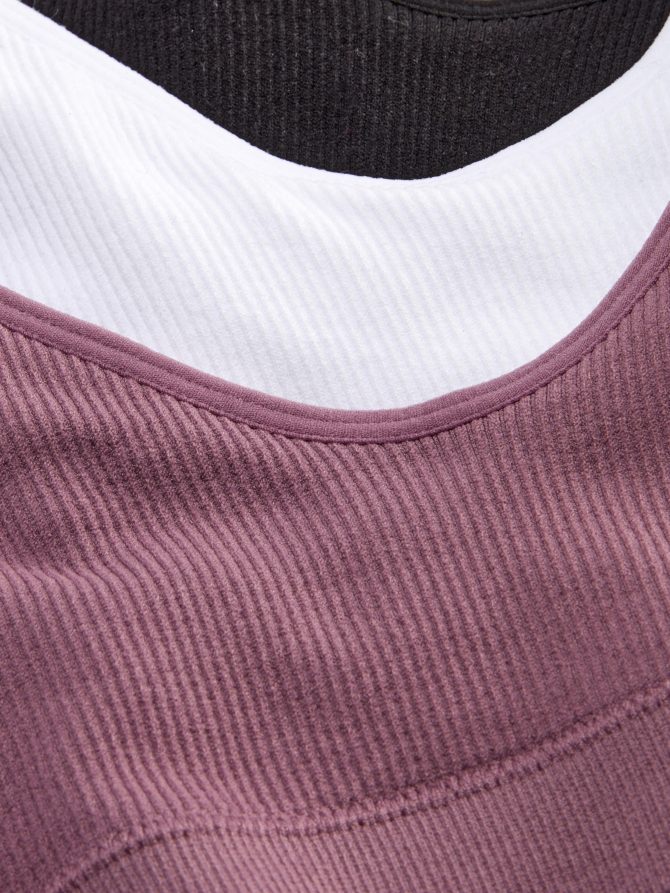 3-Pack Seamfree Cropped Cami Bralettes - Image 2