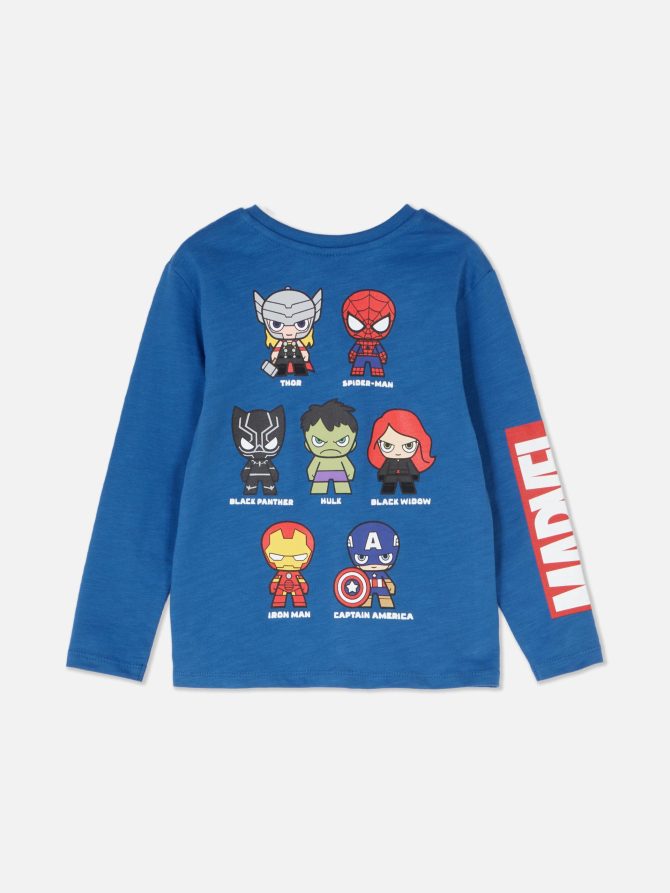Marvel Avengers Chibi Character T-Shirt - Image 4