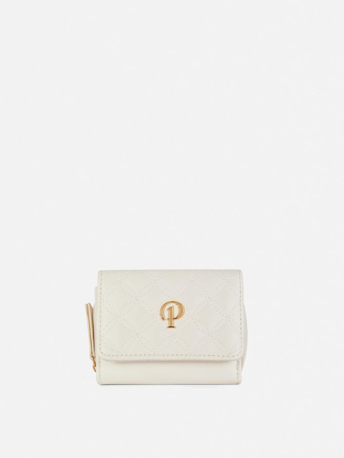 Quilted Initial Purse
