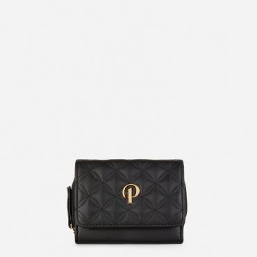 Quilted Initial Purse