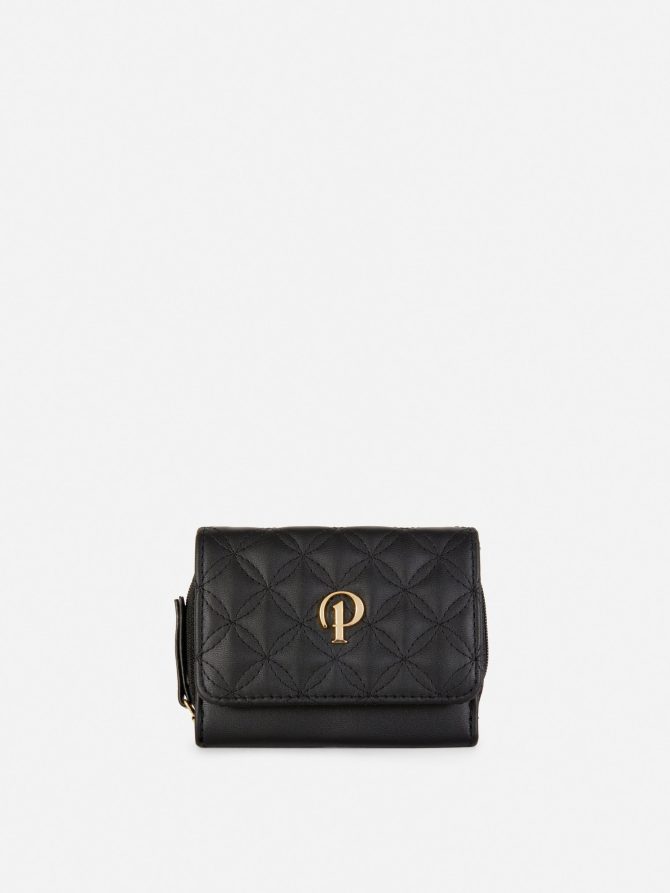 Quilted Initial Purse
