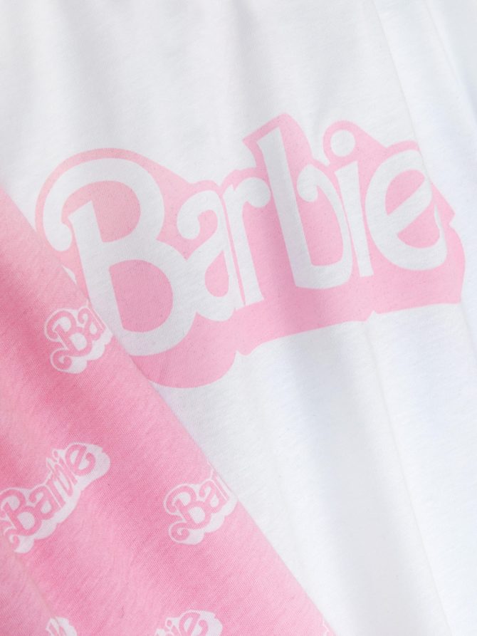 Women's Barbie Tipped Pajama Set - Image 2