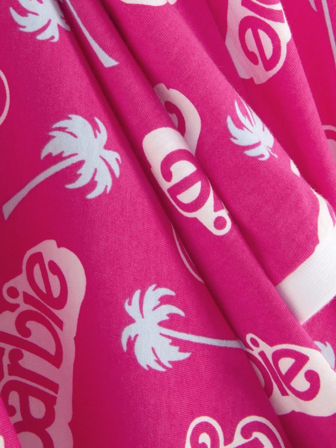 Women's Barbie Tipped Pajama Set - Image 2
