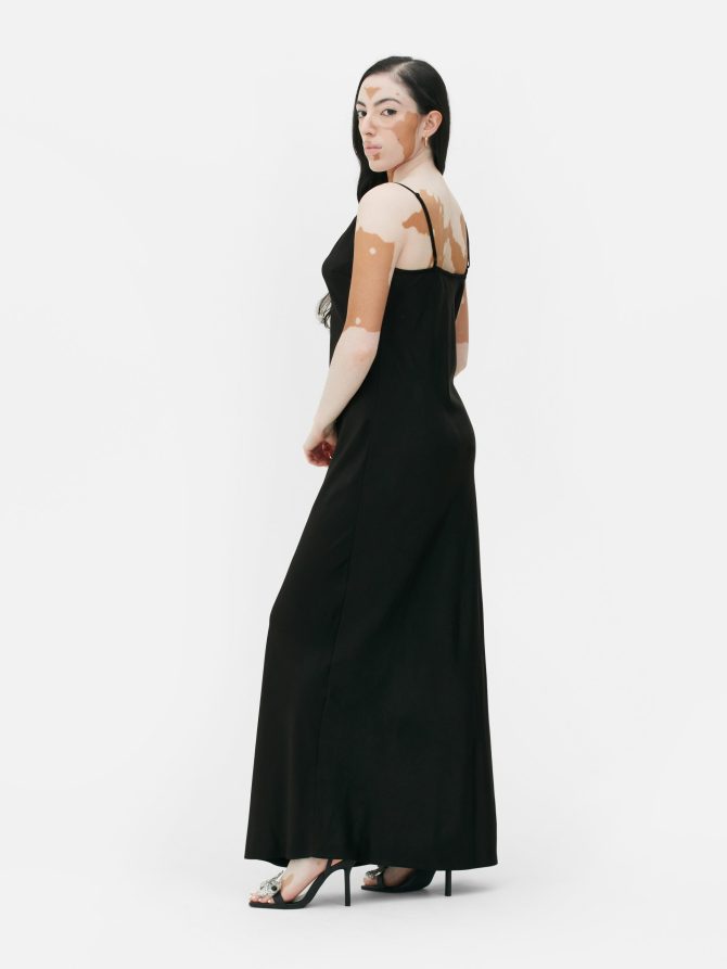Satin Slip Maxi Dress - Image 4