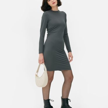 Ruched Side Mini Dress