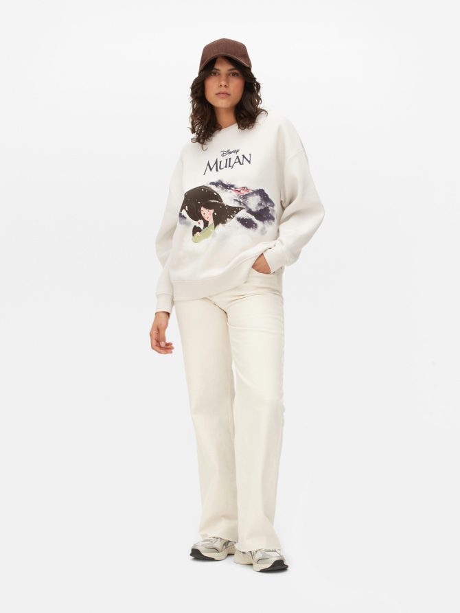Disney’s Mulan Oversized Sweatshirt