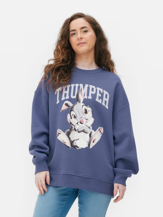 Disney’s Bambi Thumper Oversized Sweatshirt - Image 2