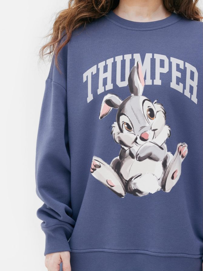 Disney’s Bambi Thumper Oversized Sweatshirt - Image 3